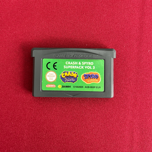 Crash & Spyro Super Pack Volume 3 (GBA)