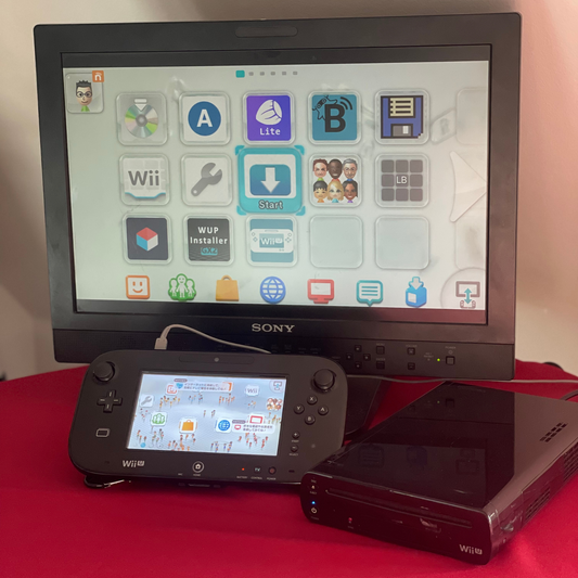 Nintendo Wii U Black s CFW Aroma