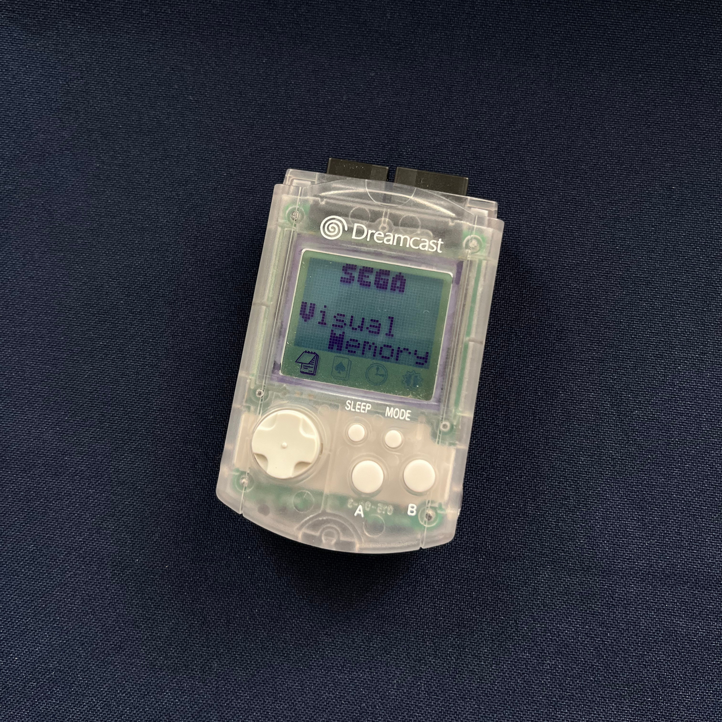Sega VMU Průhledná (Visual Memory Unit)