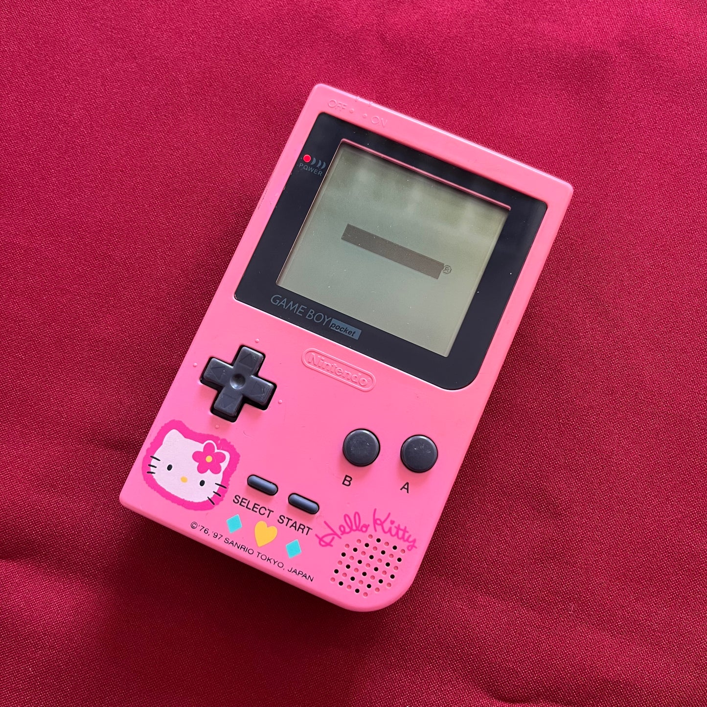 Nintendo Gameboy Pocket Hello Kitty speciální edice
