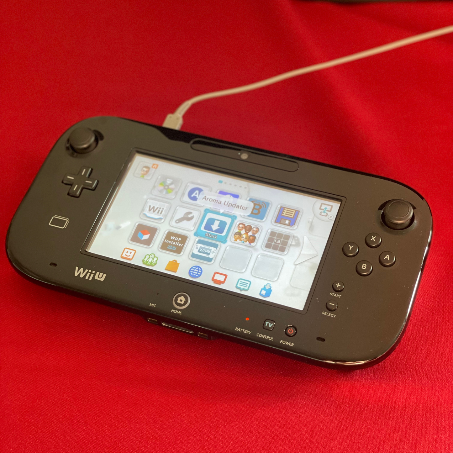 Nintendo Wii U Black s CFW Aroma