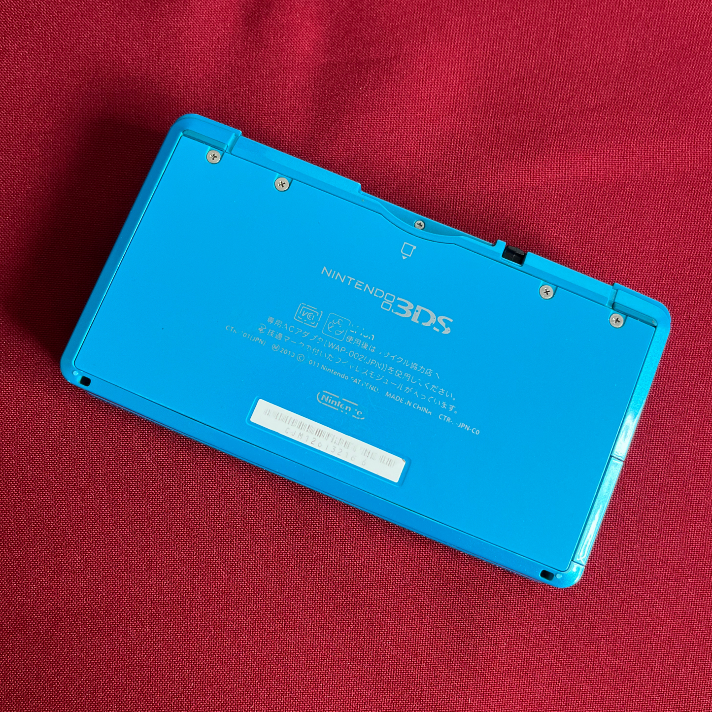Nintendo 3DS Light Blue s CFW