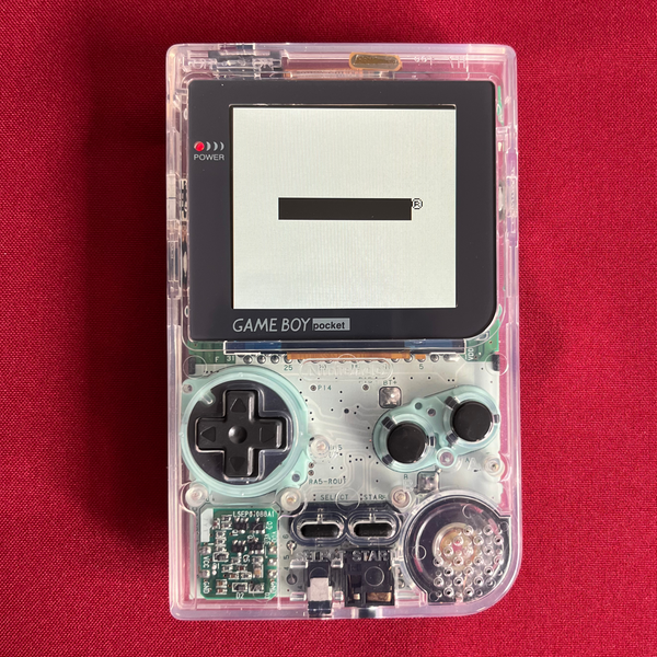 Nintendo Gameboy Pocket Transparent – Retro Koutek