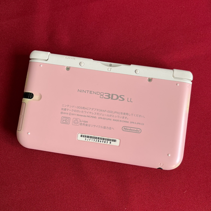 Nintendo 3DS LL (XL) Pink and White