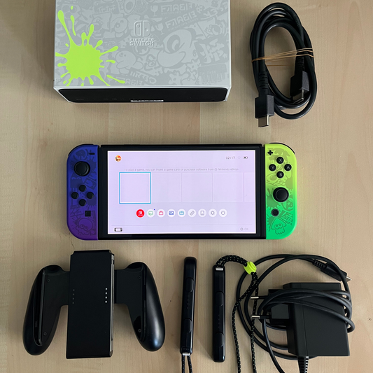 Nintendo Switch OLED Splatoon Special Edition