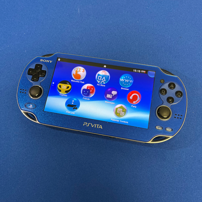 Sony PlayStation Vita 1000 (OLED) Sapphire Blue kompletní balení