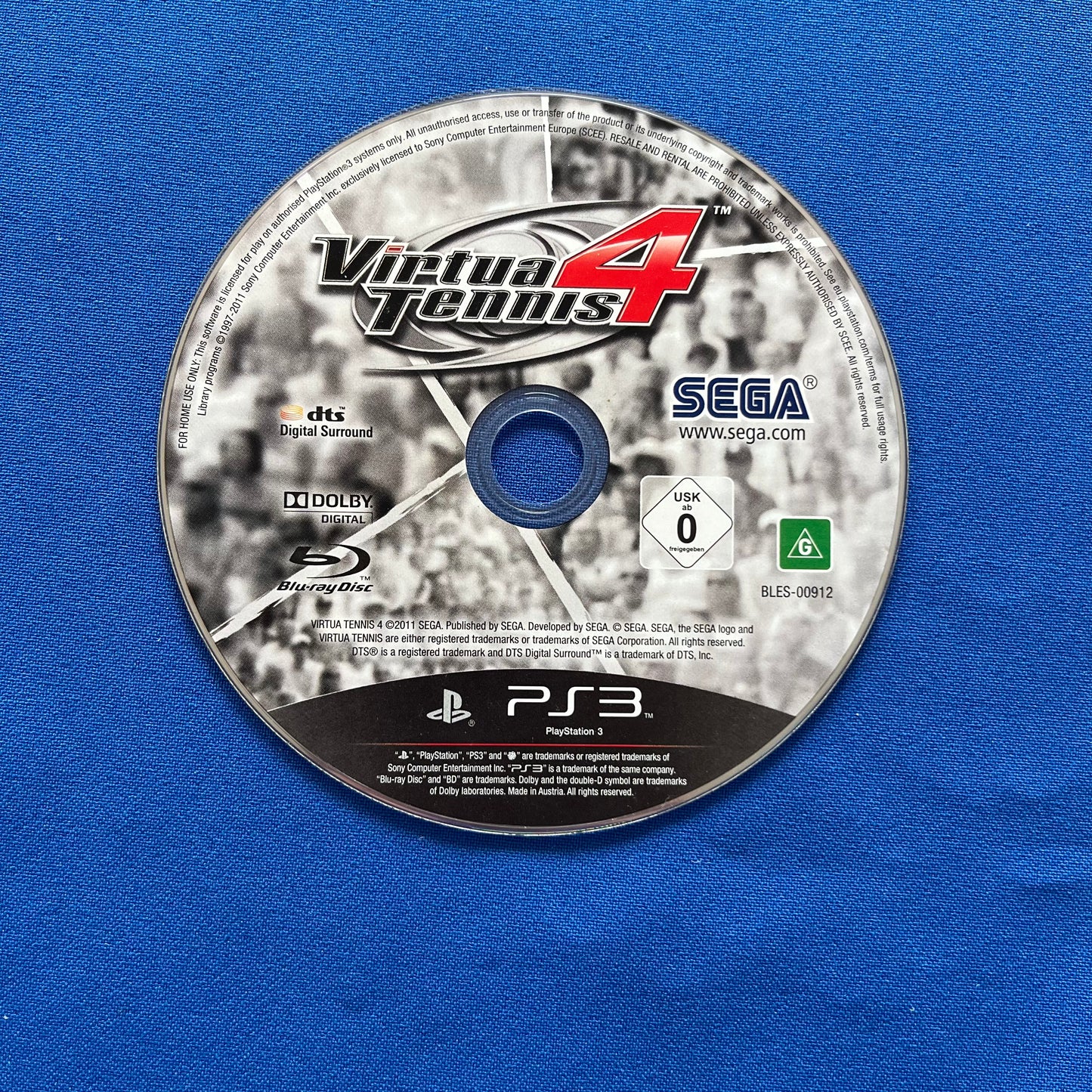Virtua Tennis 4 (PS3, PAL)