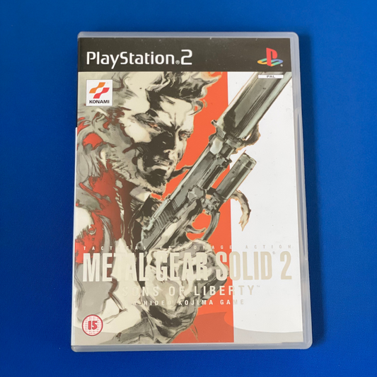 Metal Gear Solid 2 Sons Of Liberty (PS2, PAL)