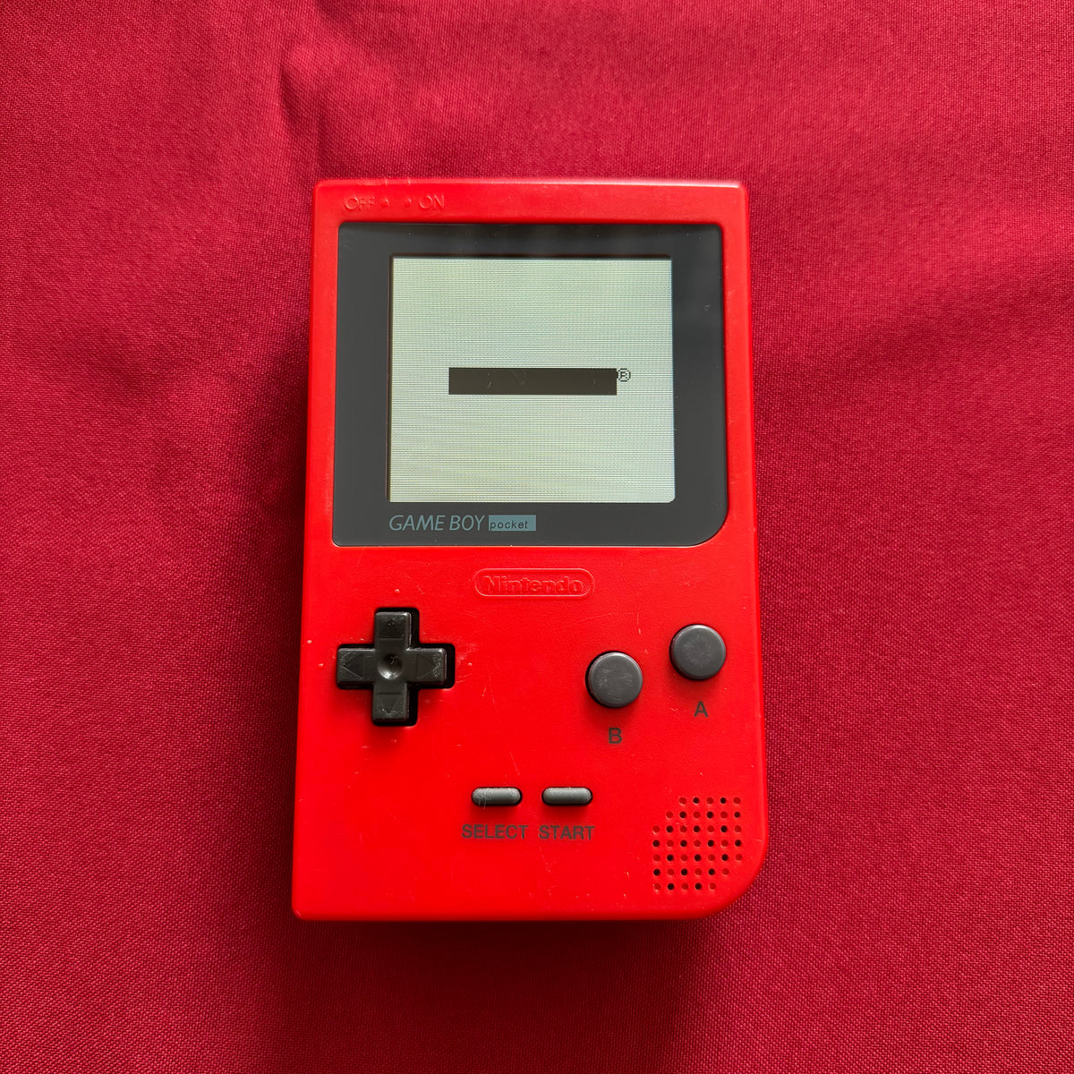 Nintendo Gameboy Pocket Red