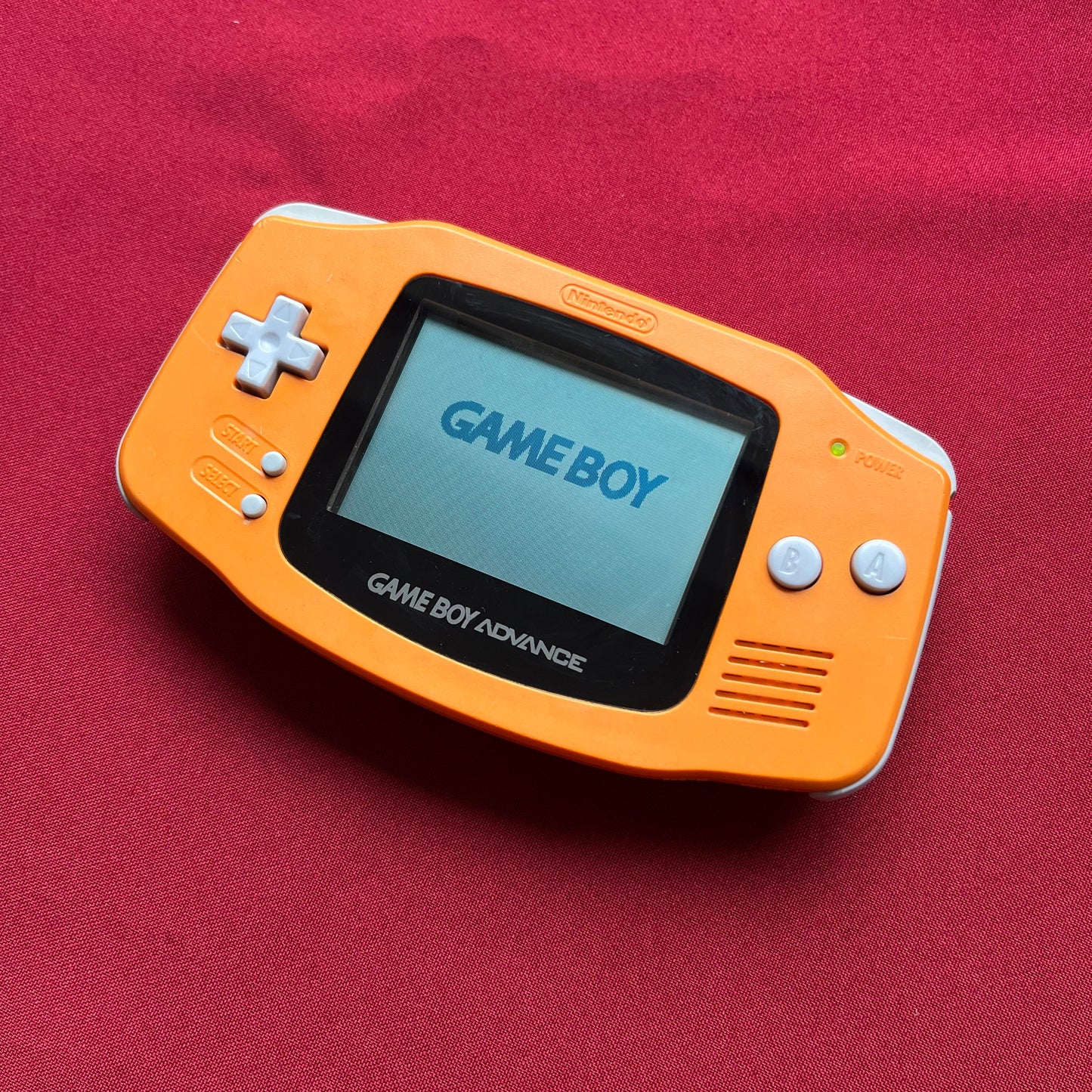 Nintendo Gameboy Advance Spice Orange
