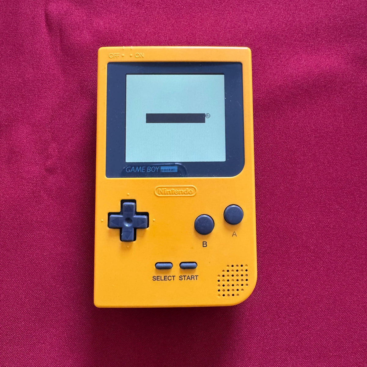 Nintendo Gameboy Pocket Yellow