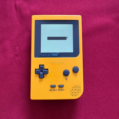 Nintendo Gameboy Pocket Yellow