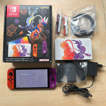 Nintendo Switch OLED Scarlet and Violet Special Edition