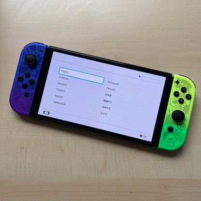Nintendo Switch OLED Splatoon Special Edition
