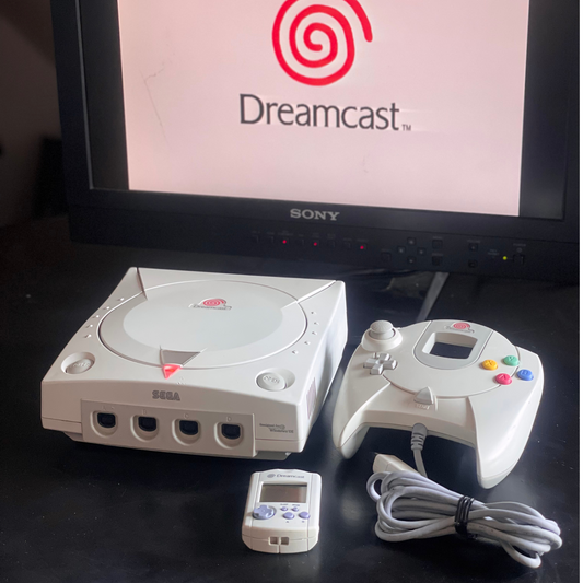 Sega Dreamcast s region free čipem