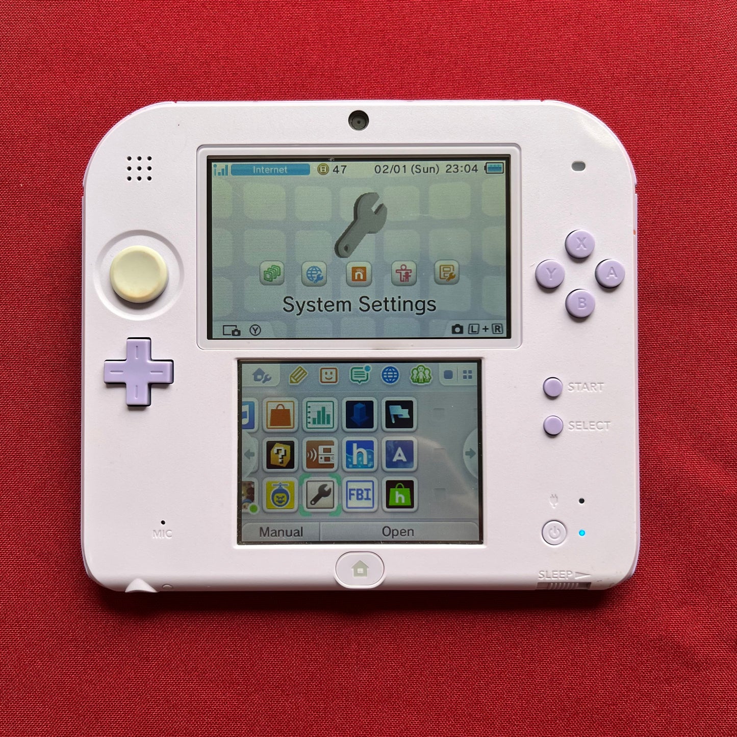 Nintendo 2DS Levander