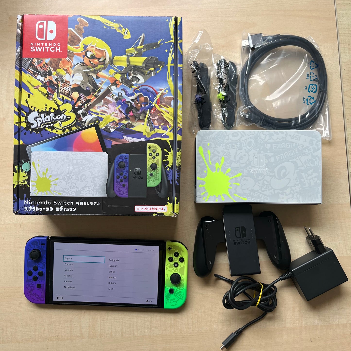 Nintendo Switch OLED Splatoon Special Edition
