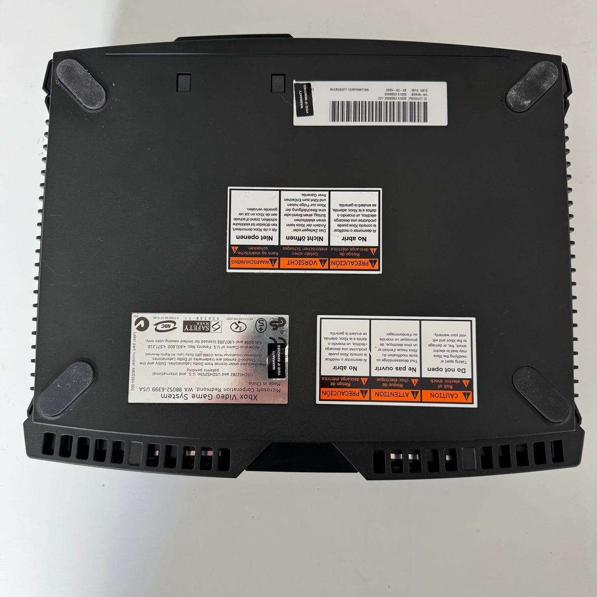 Original Xbox konzole