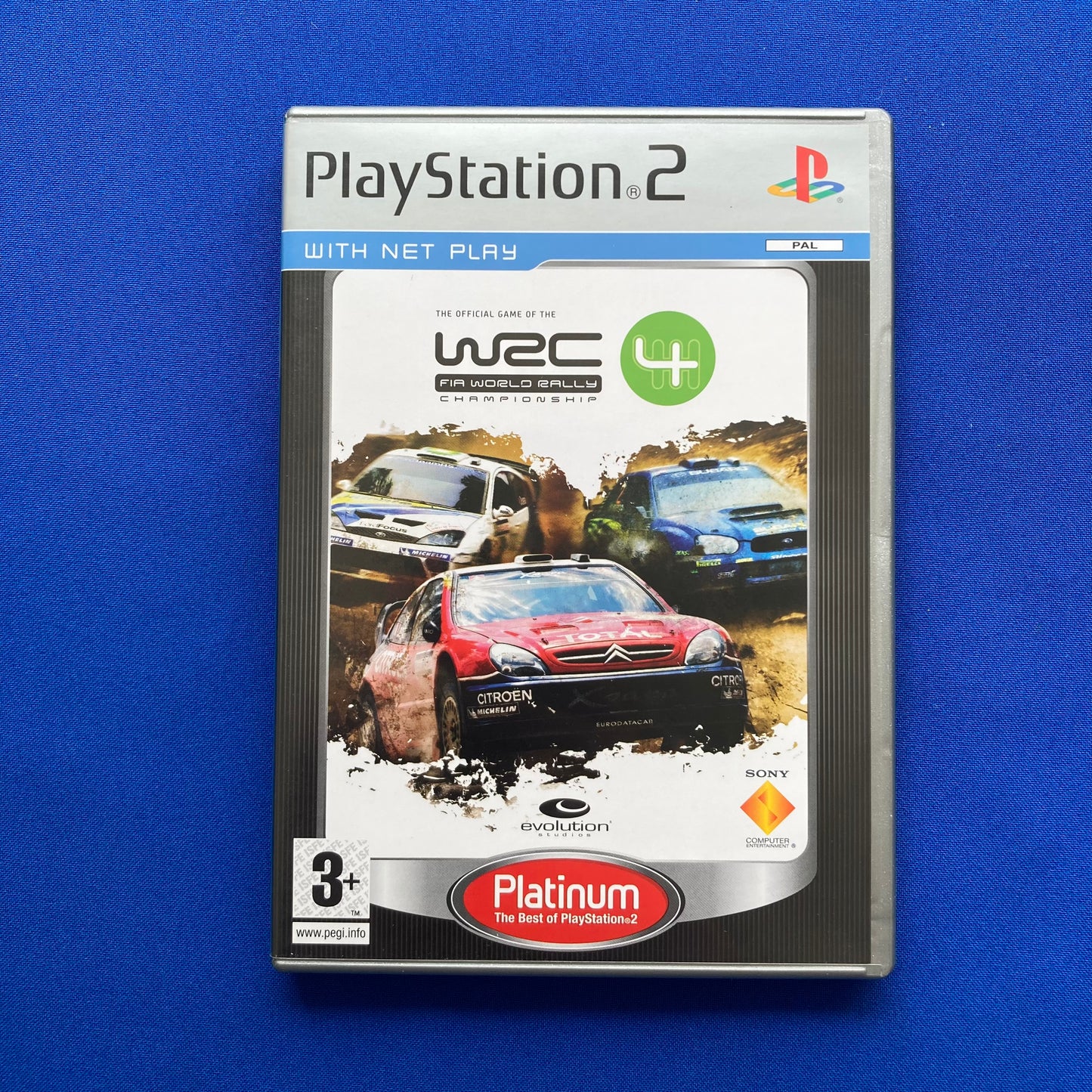 WRC: World Rally Championship 4 [Platinum] (PS2, PAL)