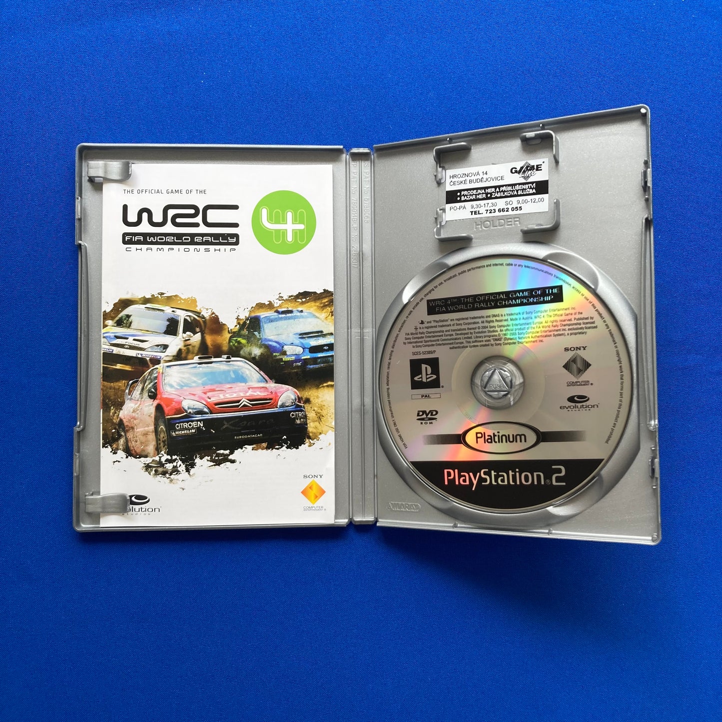 WRC: World Rally Championship 4 [Platinum] (PS2, PAL)