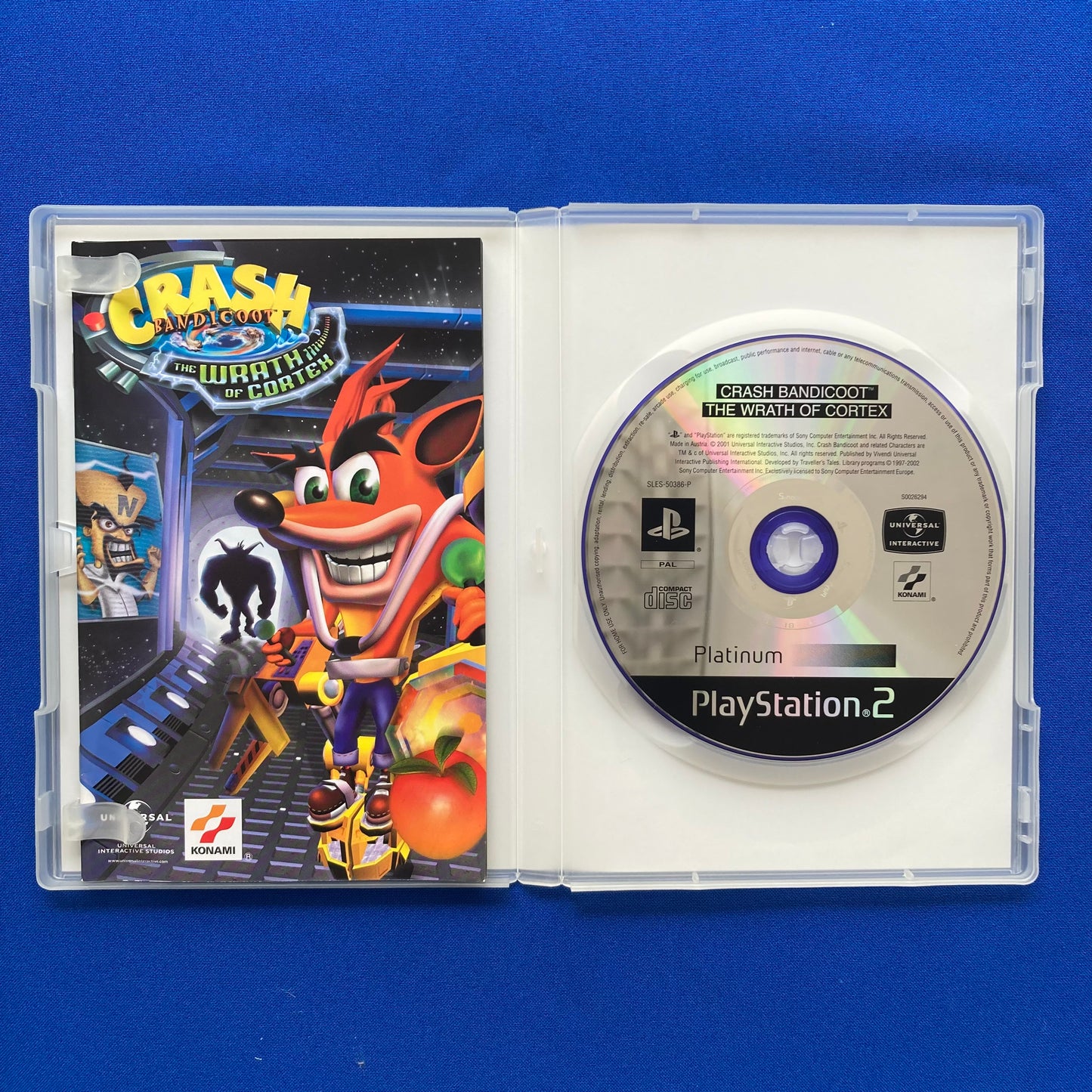 Crash Bandicoot The Wrath of Cortex [Platinum] (PS2, PAL)