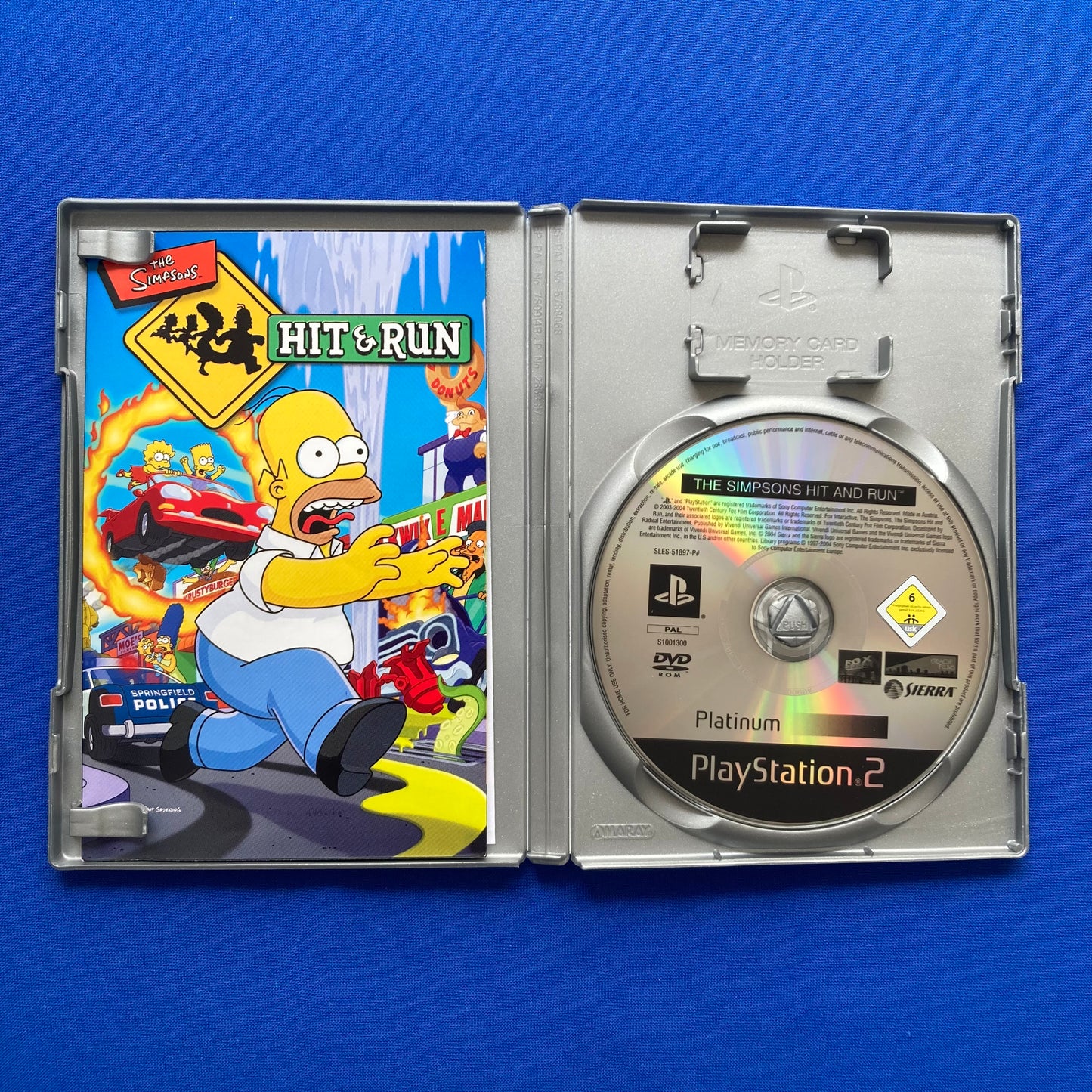 The Simpsons Hit and Run [Platinum] (PS2, PAL)