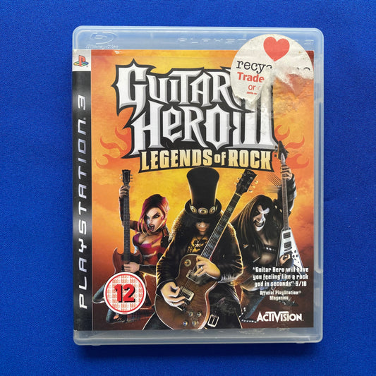 Guitar Hero III Legends of Rock (PS3, PAL)