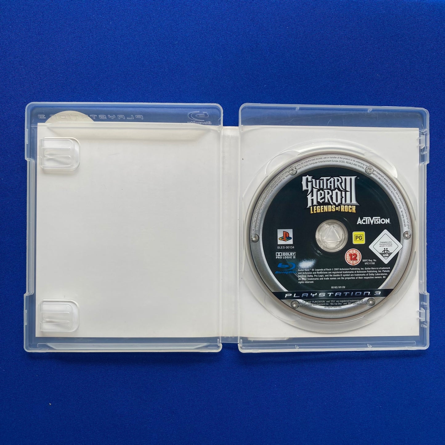 Guitar Hero III Legends of Rock (PS3, PAL)