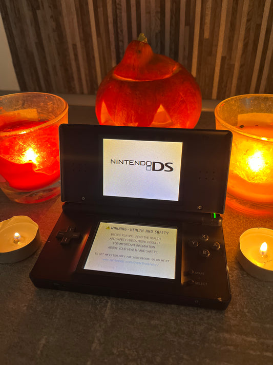 Nintendo DS Lite v "Děsivém stavu"