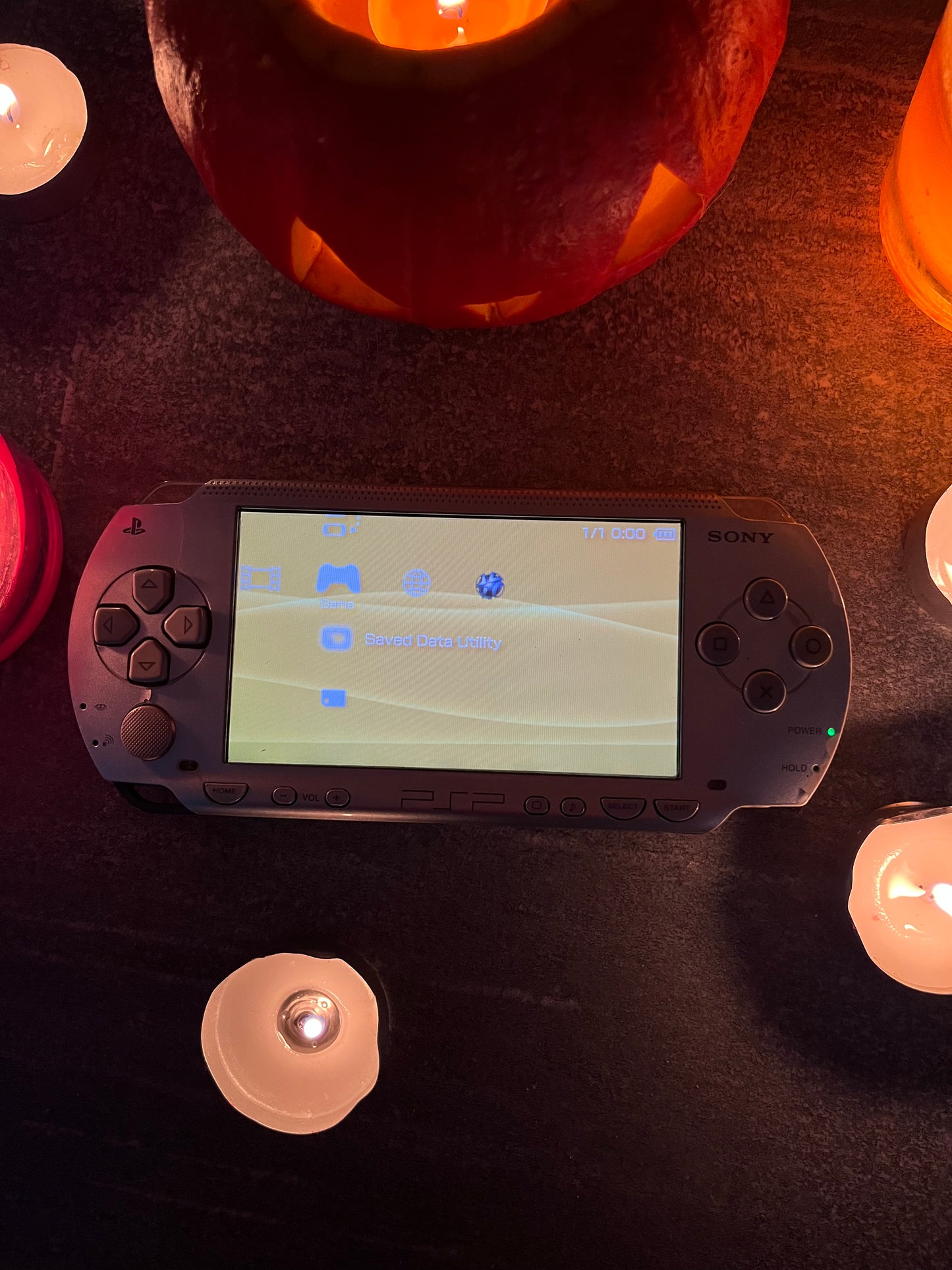 Sony PSP 1000 Silver "Děsivém stavu"