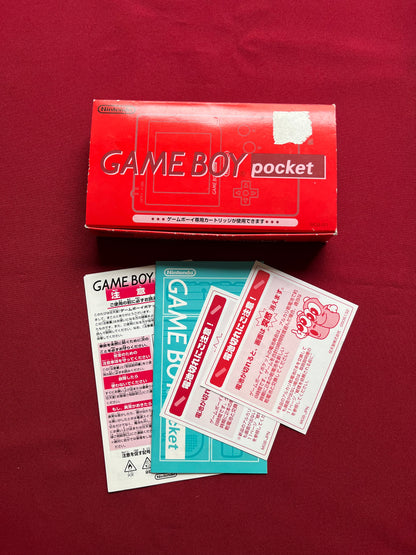 Nintendo Gameboy Pocket Red kompletní balení