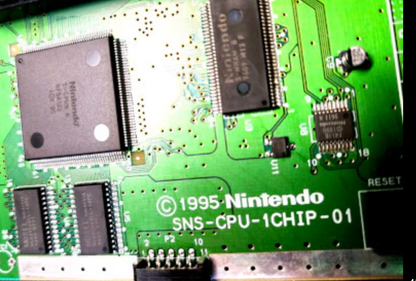Nintendo SNES konzole - 1 chip verze